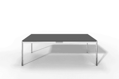 USM Haller Tisch, Tiefe 1000 mm, in Fenix, aus 3 Farben wählbar, Tischlänge wählbar Produktbild