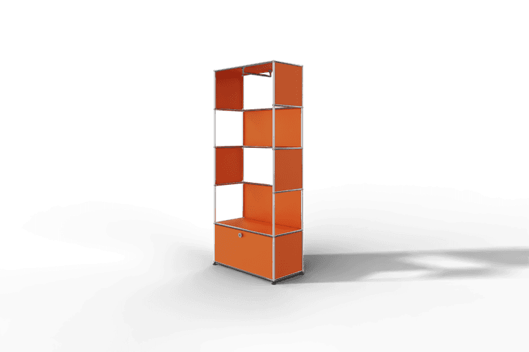 USM Haller Garderobe, 750 mm breit, mit Klapptüre Produktbild