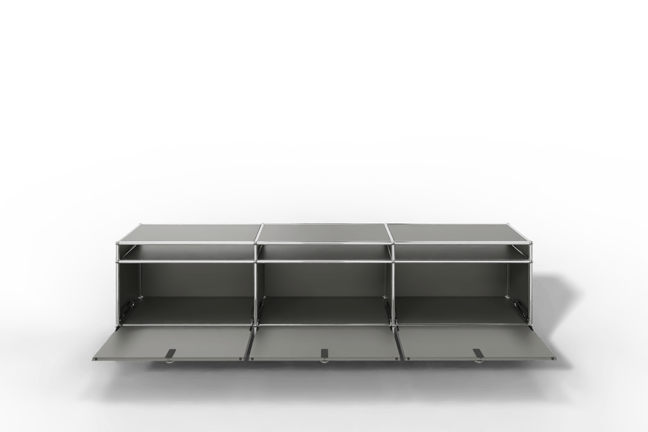 USM Haller TV-Lowboard, von Paul Schärer & Fritz Haller Produktbild