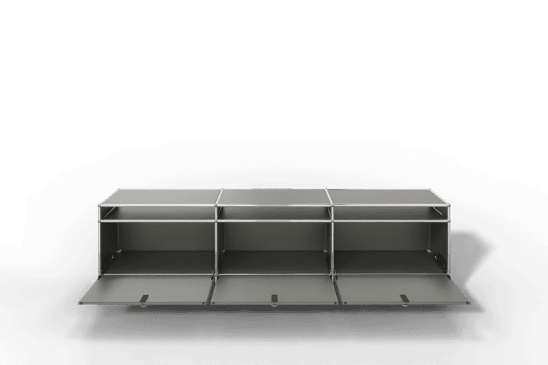 USM Haller TV-Lowboard, von Paul Schärer & Fritz Haller Produktbild