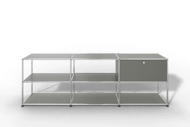 USM Haller Sideboard offen mit einer Klapptüre Produktbild