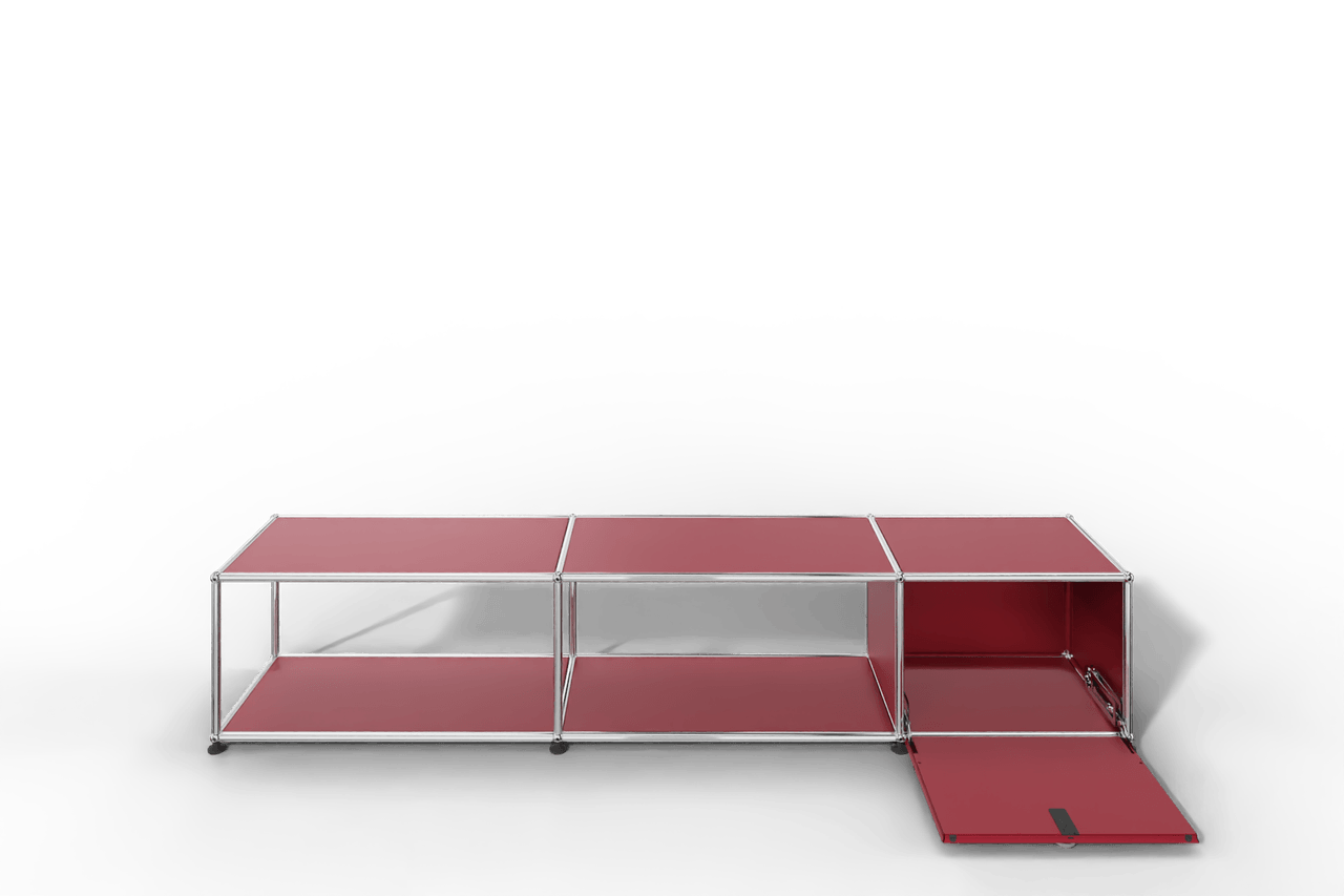 USM Haller Lowboard, mit 1 Klapptüre, von Paul Schärer & Fritz Haller Produktbild