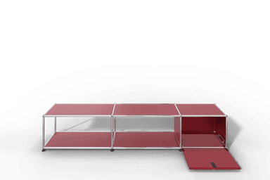 USM Haller Lowboard, mit 1 Klapptüre, von Paul Schärer & Fritz Haller Produktbild