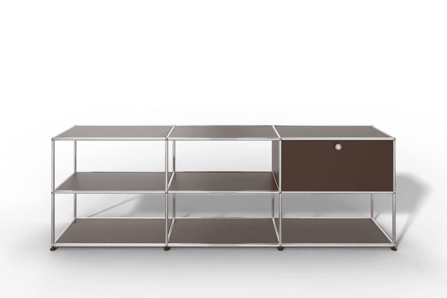 USM Haller Sideboard offen mit einer Klapptüre Produktbild