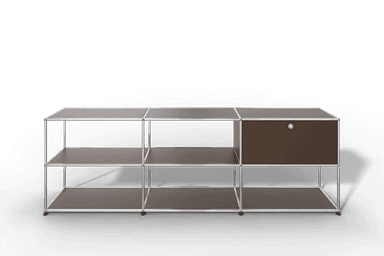 USM Haller Sideboard offen mit einer Klapptüre Produktbild