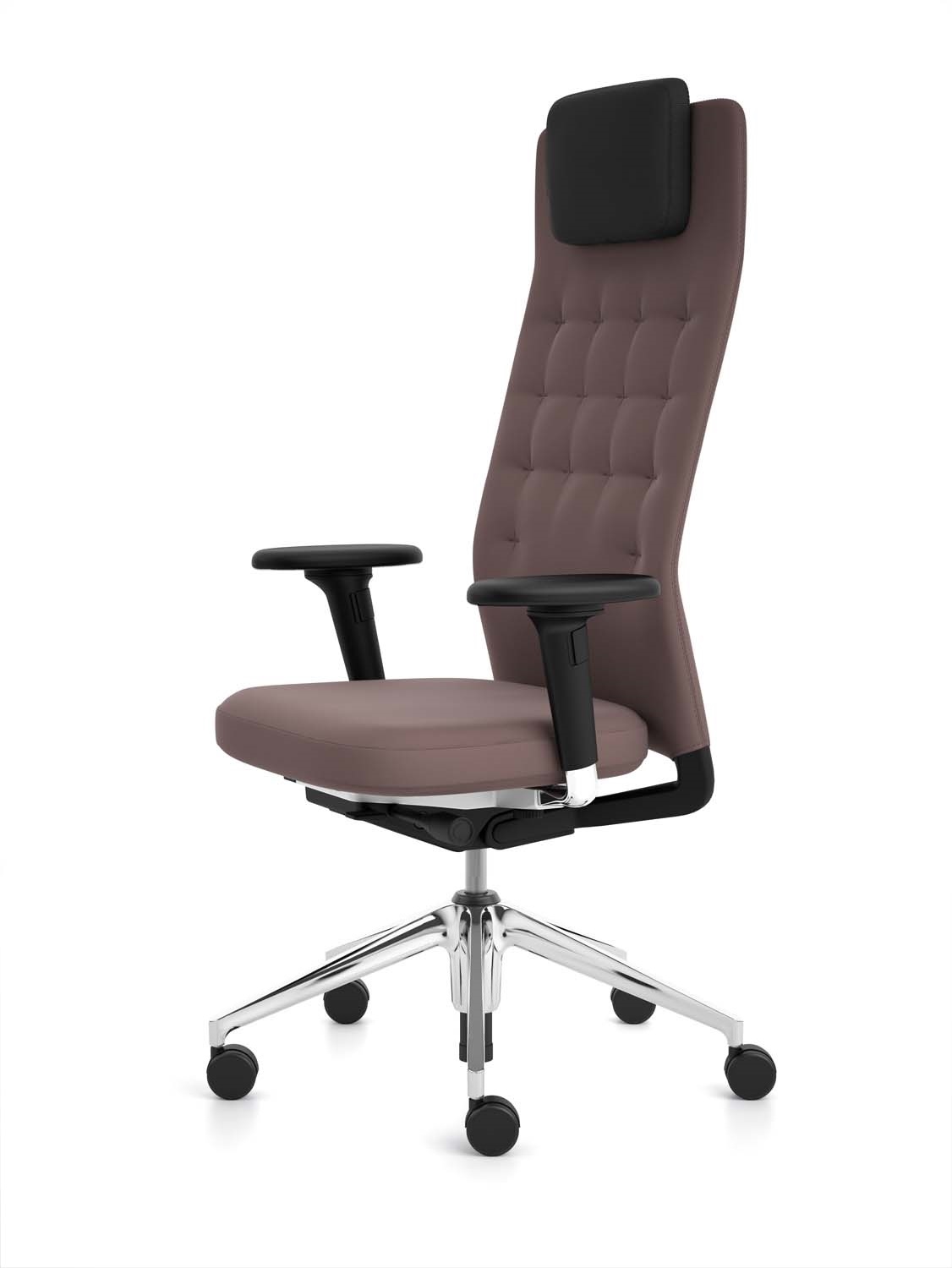 Vitra Drehstuhl ID-Chair Trim L mit Kopfstütze, Designrücken Produktbild