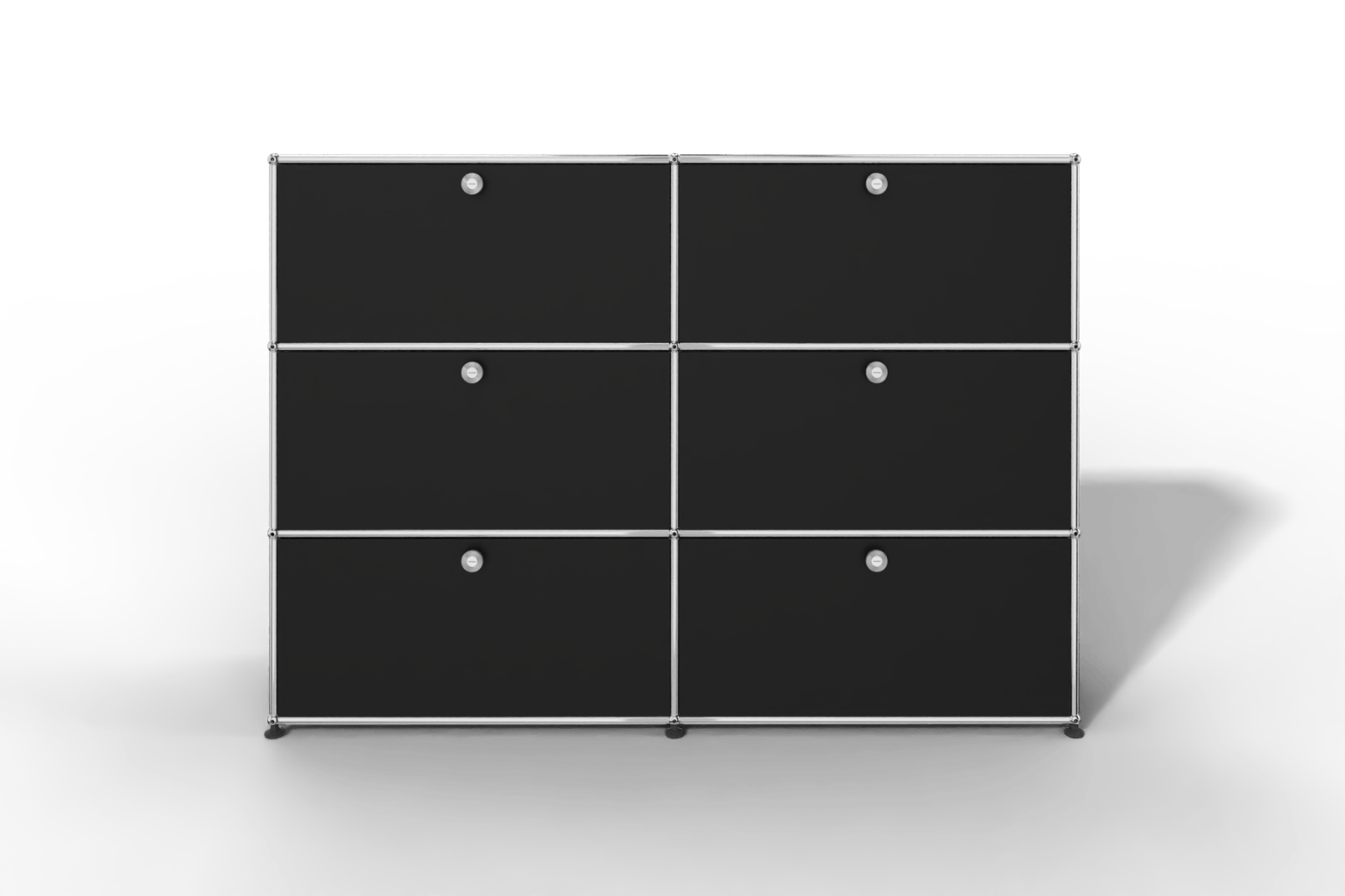 USM Haller Highboard, mit 6 Klapptüren, von Paul Schärer & Fritz Haller Produktbild