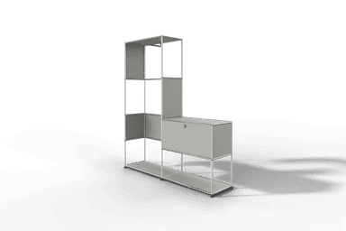 USM Haller Garderobe, 1500 mm breit, mit Klapptüre Produktbild