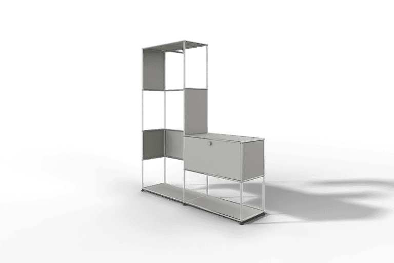 USM Haller Garderobe, 1500 mm breit, mit Klapptüre Produktbild