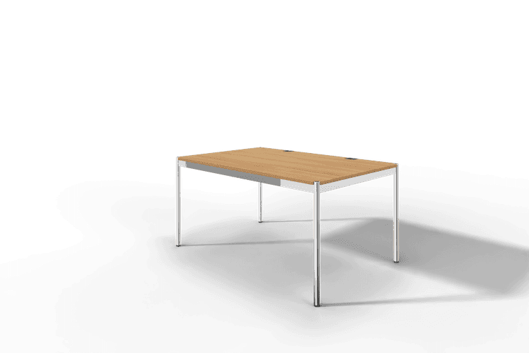 USM Haller Tisch Plus,Tiefe 1000 mm, Oberfläche Holz furniert Produktbild