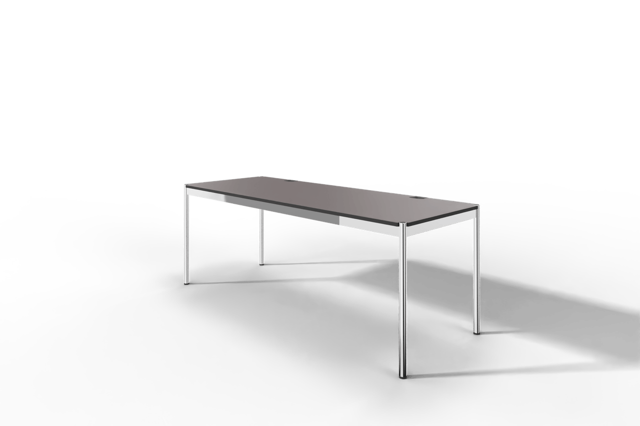 USM Haller Tisch Plus,Tiefe 750 mm, Oberfläche Kunstharz Produktbild