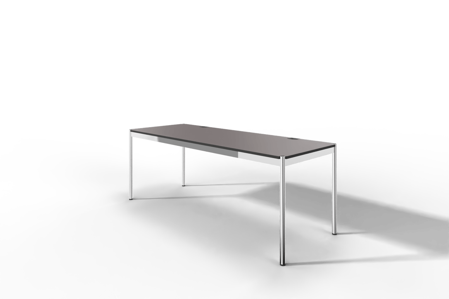 USM Haller Tisch Plus,Tiefe 750 mm, Oberfläche Kunstharz Produktbild