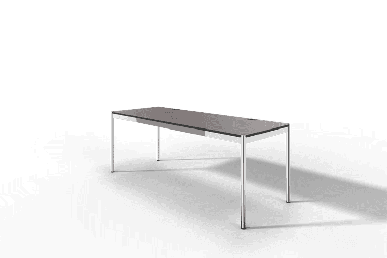USM Haller Tisch Plus,Tiefe 750 mm, Oberfläche Kunstharz Produktbild