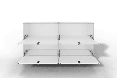 USM Haller Sideboard, mit 4 Klapptüren und Sockel von Paul Schärer & Fritz Haller Produktbild