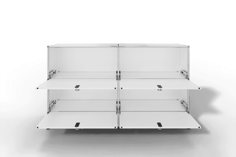 USM Haller Sideboard, mit 4 Klapptüren und Sockel von Paul Schärer & Fritz Haller Produktbild
