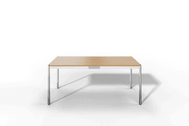 USM Haller Tisch, Tiefe 750 mm, Holz furniert, geölt / lackiert, Oberfläche wählbar, Länge wählbar Produktbild