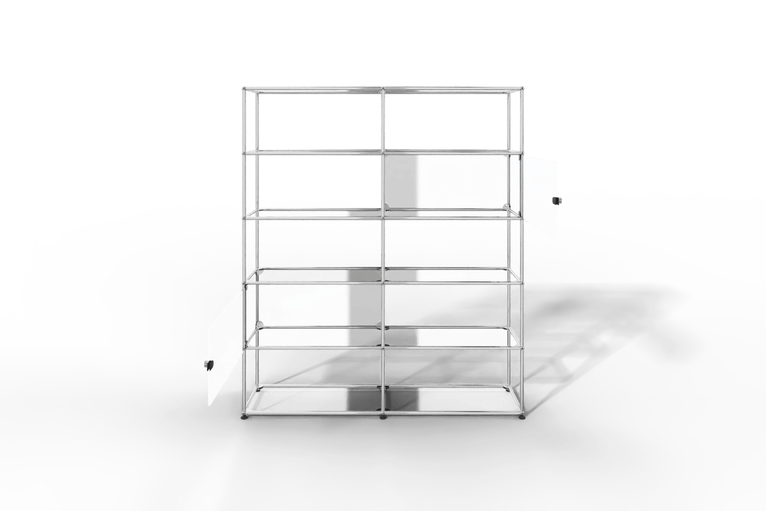 USM Haller Glasvitrine mit 2 Glastüren Produktbild