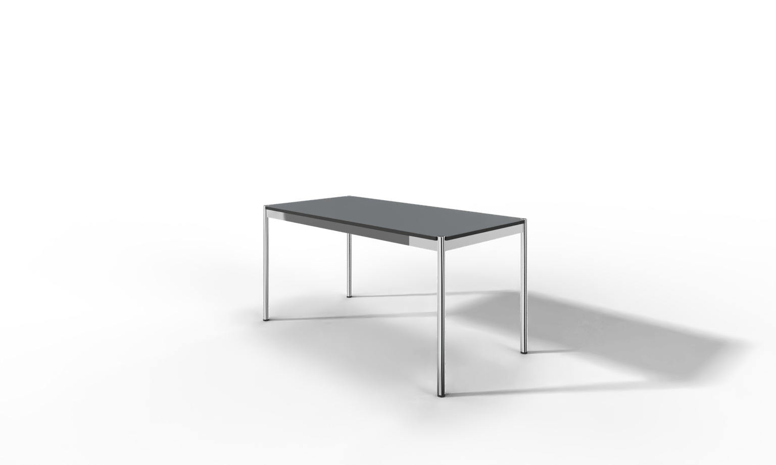 USM Haller Tisch, Tiefe 750 mm, Linoleum beschichtet, aus 5 Farben wählbar, Tischlänge wählbar Produktbild