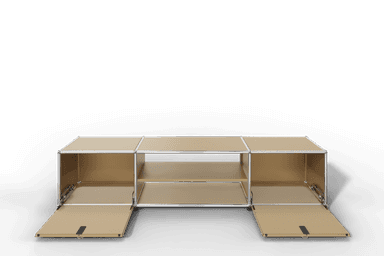 USM Haller TV-Lowboard mit Mittelteil und Zwischentablar Produktbild