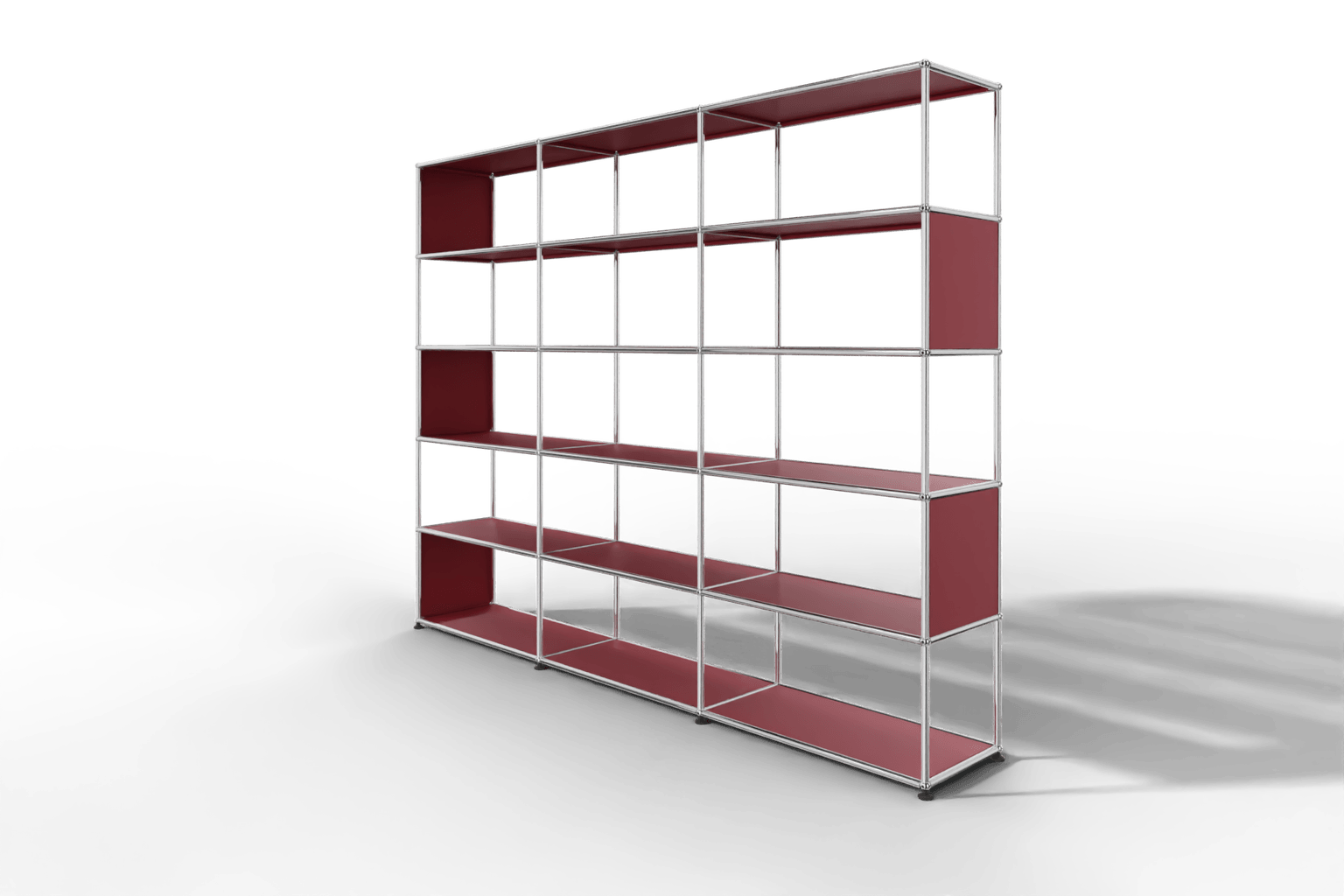 USM Haller Bücherregal, 15 offene Fächer Produktbild