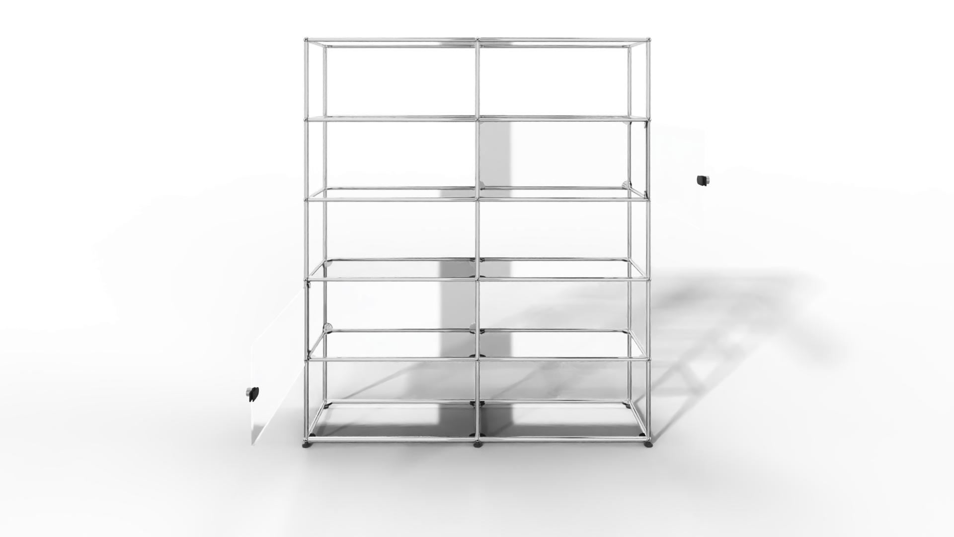 USM Haller Glasvitrine mit 2 Glastüren Produktbild