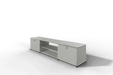 USM Haller TV-Lowboard mit Mittelteil und Zwischentablar Produktbild