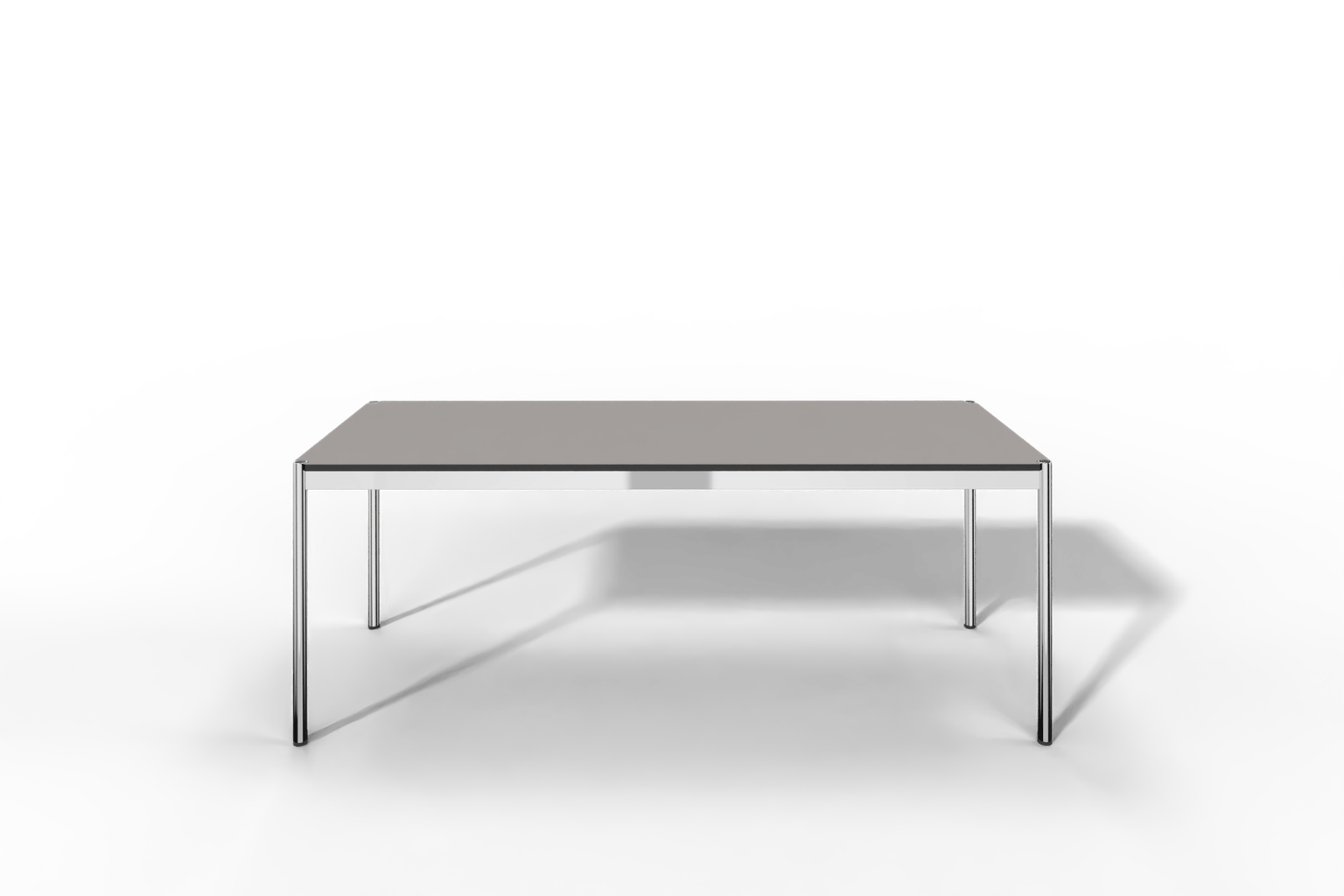 USM Haller Tisch, Tiefe 750 mm, in Fenix, aus 3 Farben wählbar, Tischlänge wählbar Produktbild