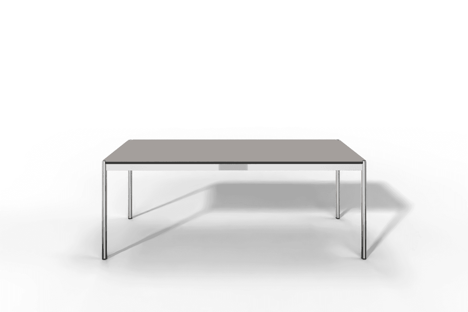 USM Haller Tisch, Tiefe 750 mm, in Fenix, aus 3 Farben wählbar, Tischlänge wählbar Produktbild