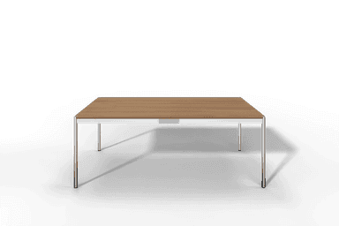 USM Haller Tisch, Tiefe 1000 mm, Holz furniert, geölt / lackiert, Oberfläche wählbar, Länge wählbar Produktbild