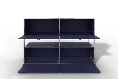 USM Haller Highboard mit 4 Klapptüren und offener Ebene Produktbild