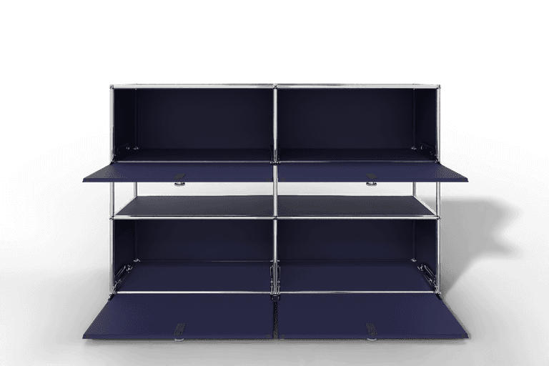USM Haller Highboard mit 4 Klapptüren und offener Ebene Produktbild