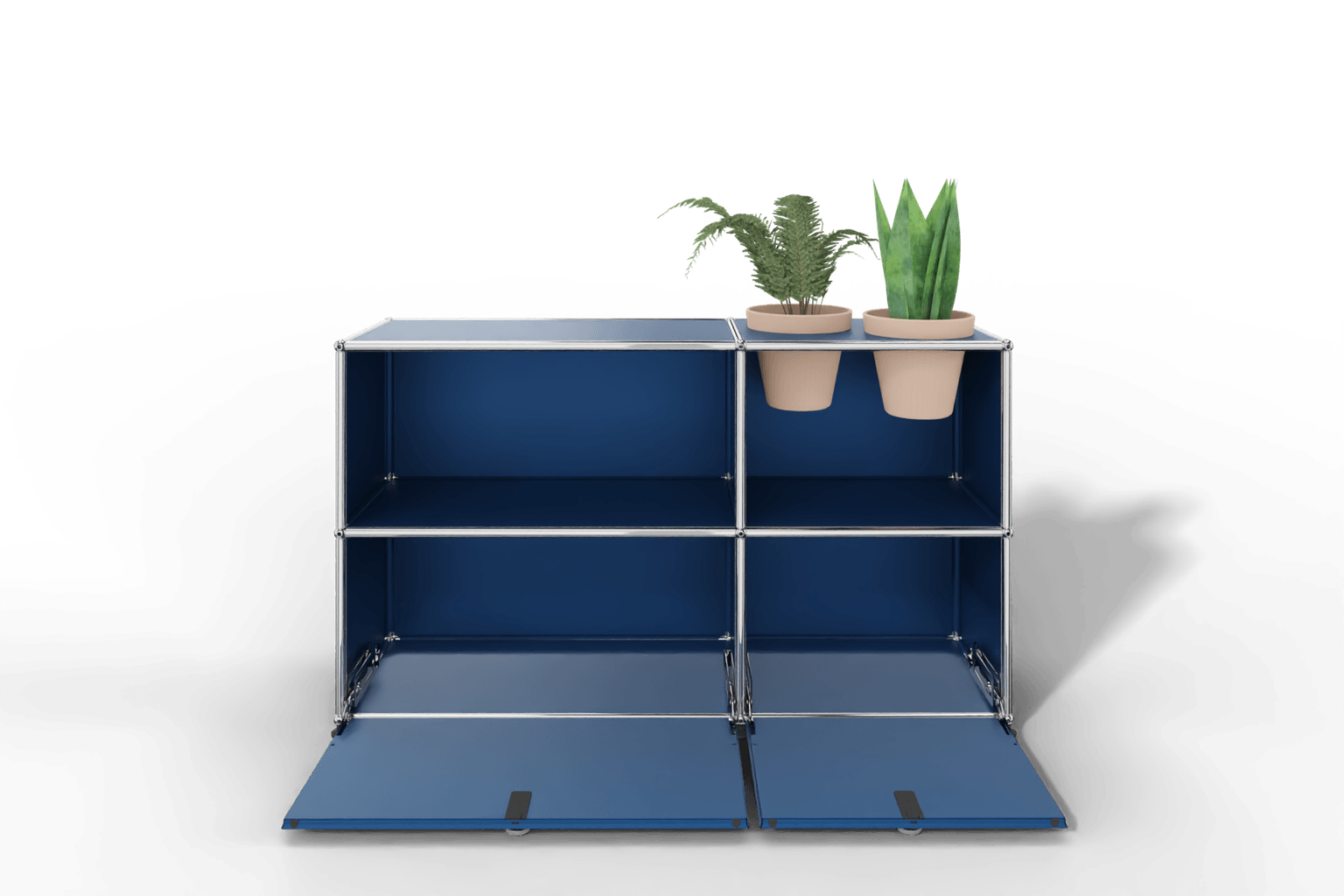 USM Haller Sideboard mit Klapptüren und Pflanzeneinsatz Produktbild