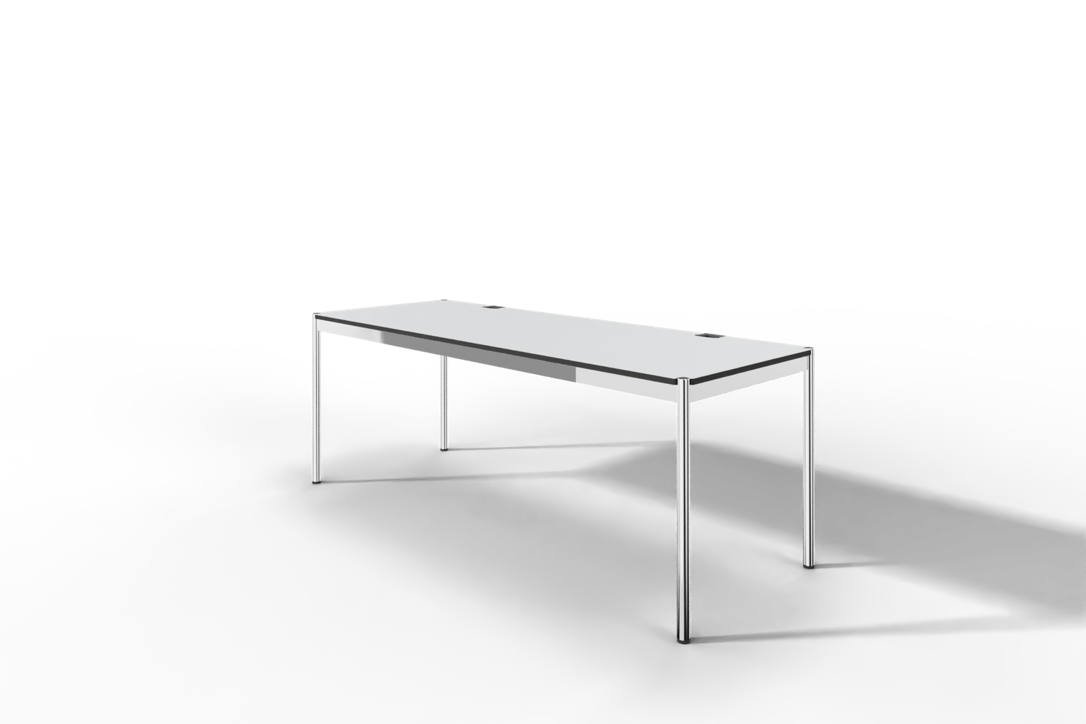USM Haller Tisch Plus,Tiefe 750 mm, Oberfläche Kunstharz Produktbild