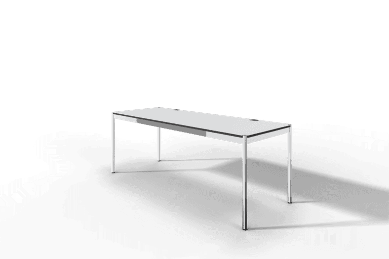 USM Haller Tisch Plus,Tiefe 750 mm, Oberfläche Kunstharz Produktbild