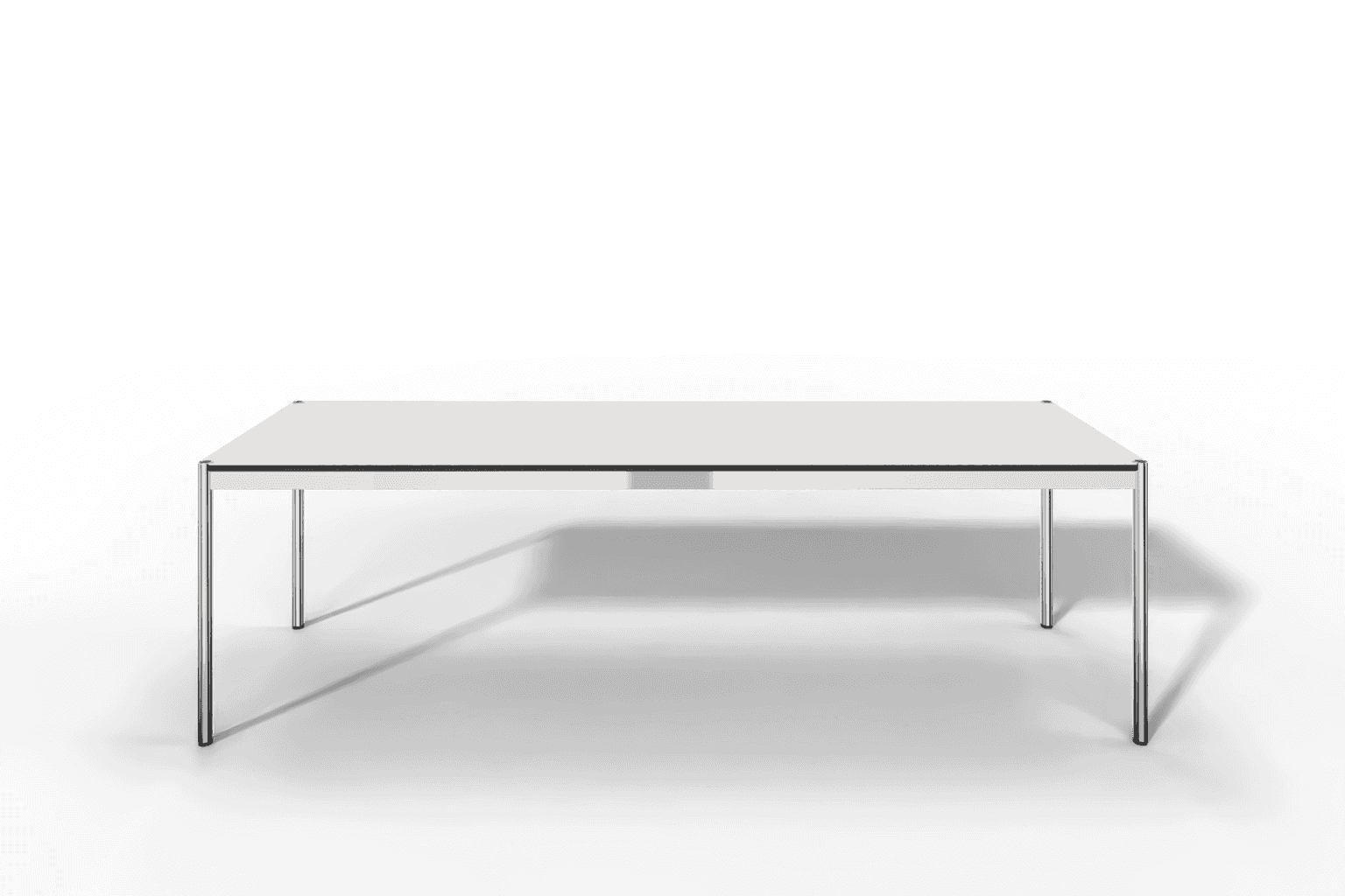 USM Haller Tisch, Tiefe 750 mm, in Fenix, aus 3 Farben wählbar, Tischlänge wählbar Produktbild