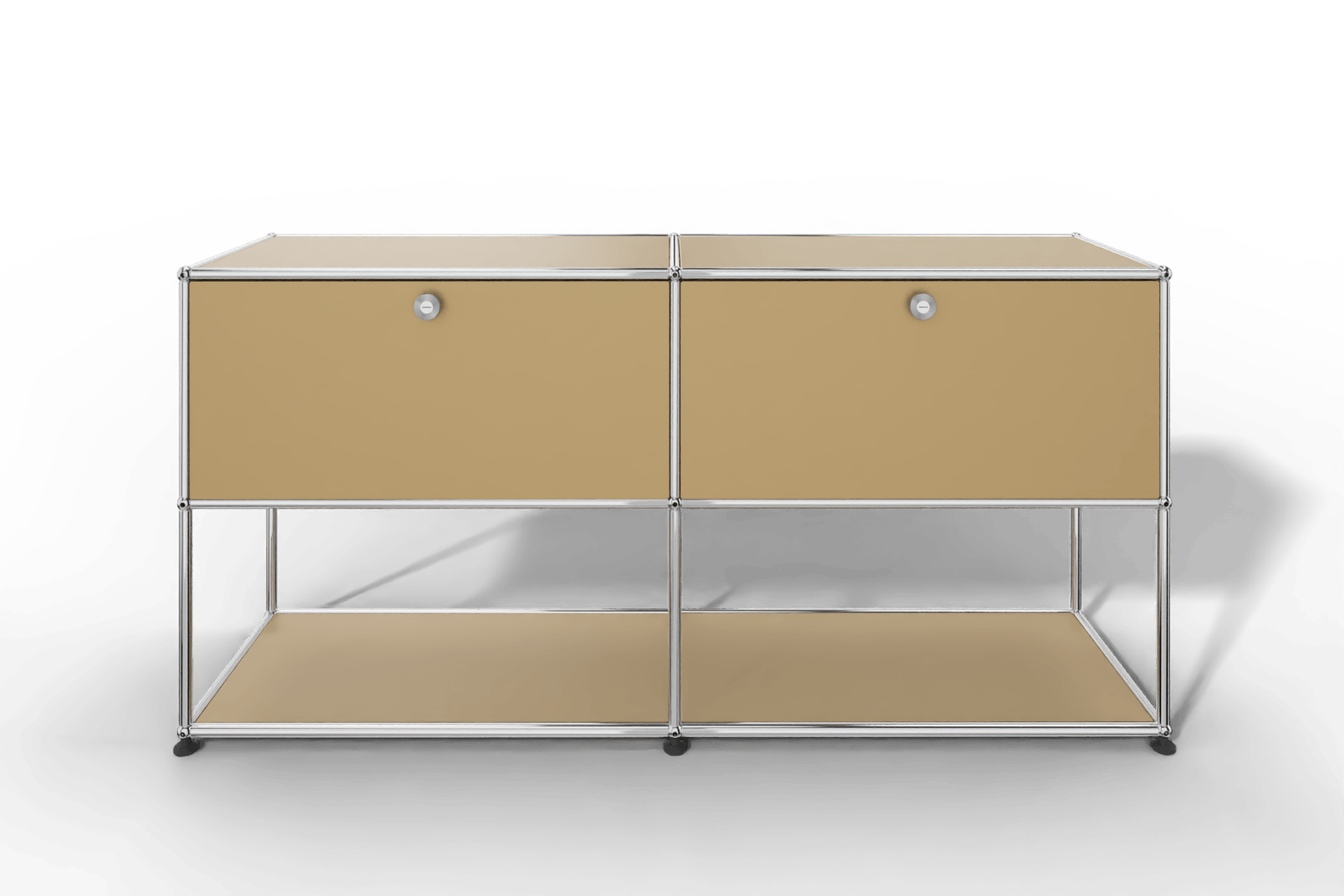 USM Haller Sideboard, 2 Klapptüren, untere Ebene offen Produktbild
