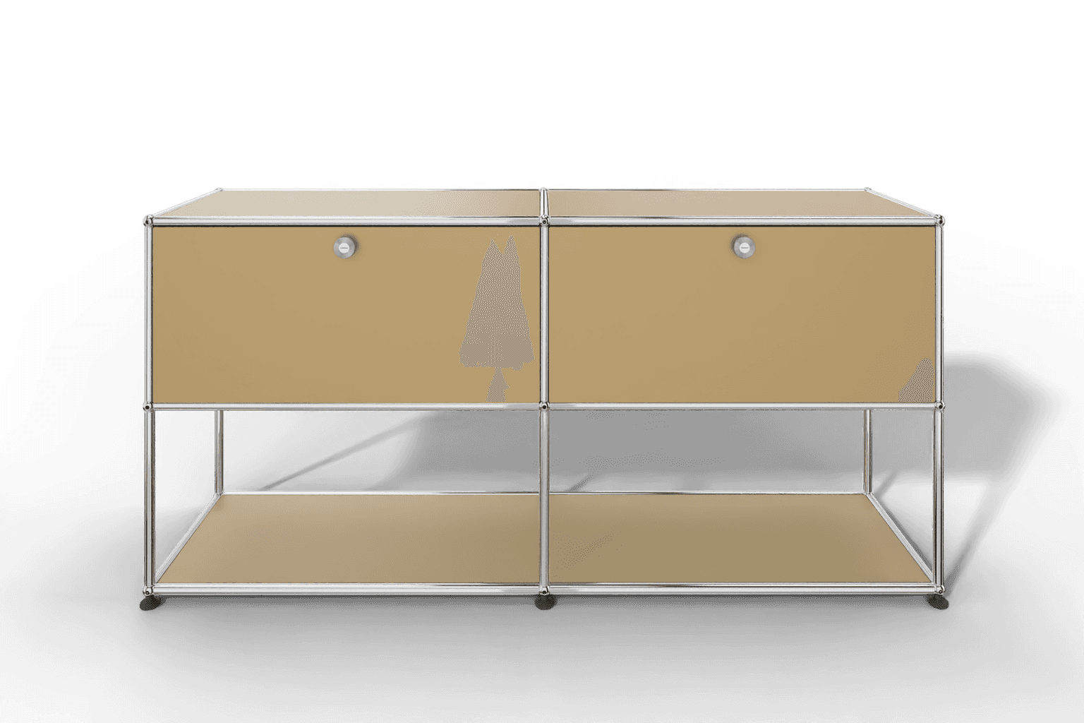 USM Haller Sideboard, 2 Klapptüren, untere Ebene offen Produktbild