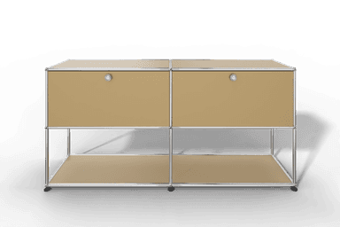 USM Haller Sideboard, 2 Klapptüren, untere Ebene offen Produktbild