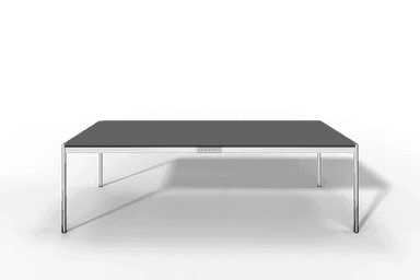 USM Haller Tisch, Tiefe 1000 mm, in Fenix, aus 3 Farben wählbar, Tischlänge wählbar Produktbild