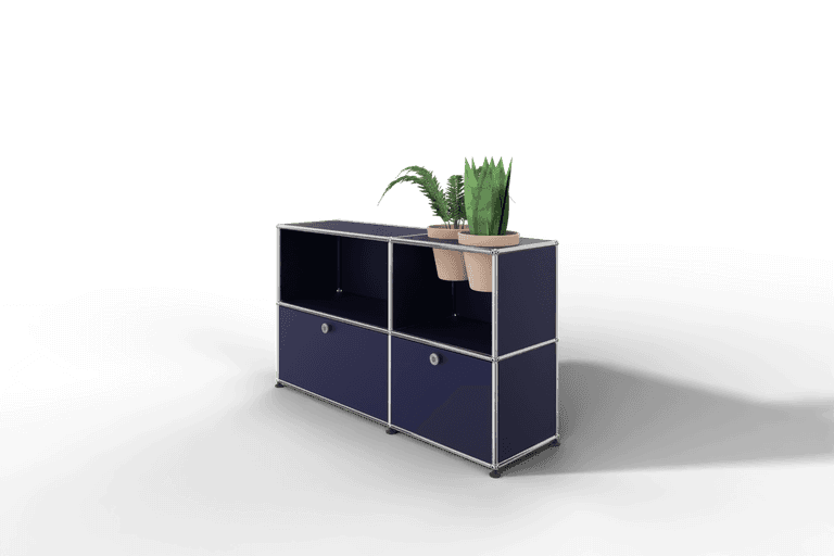 USM Haller Sideboard mit Klapptüren und Pflanzeneinsatz Produktbild