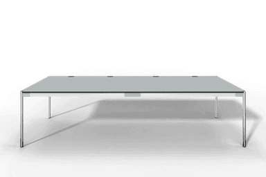 USM Haller Tisch Plus,Tiefe 1000 mm, Oberfläche Linoleum Produktbild
