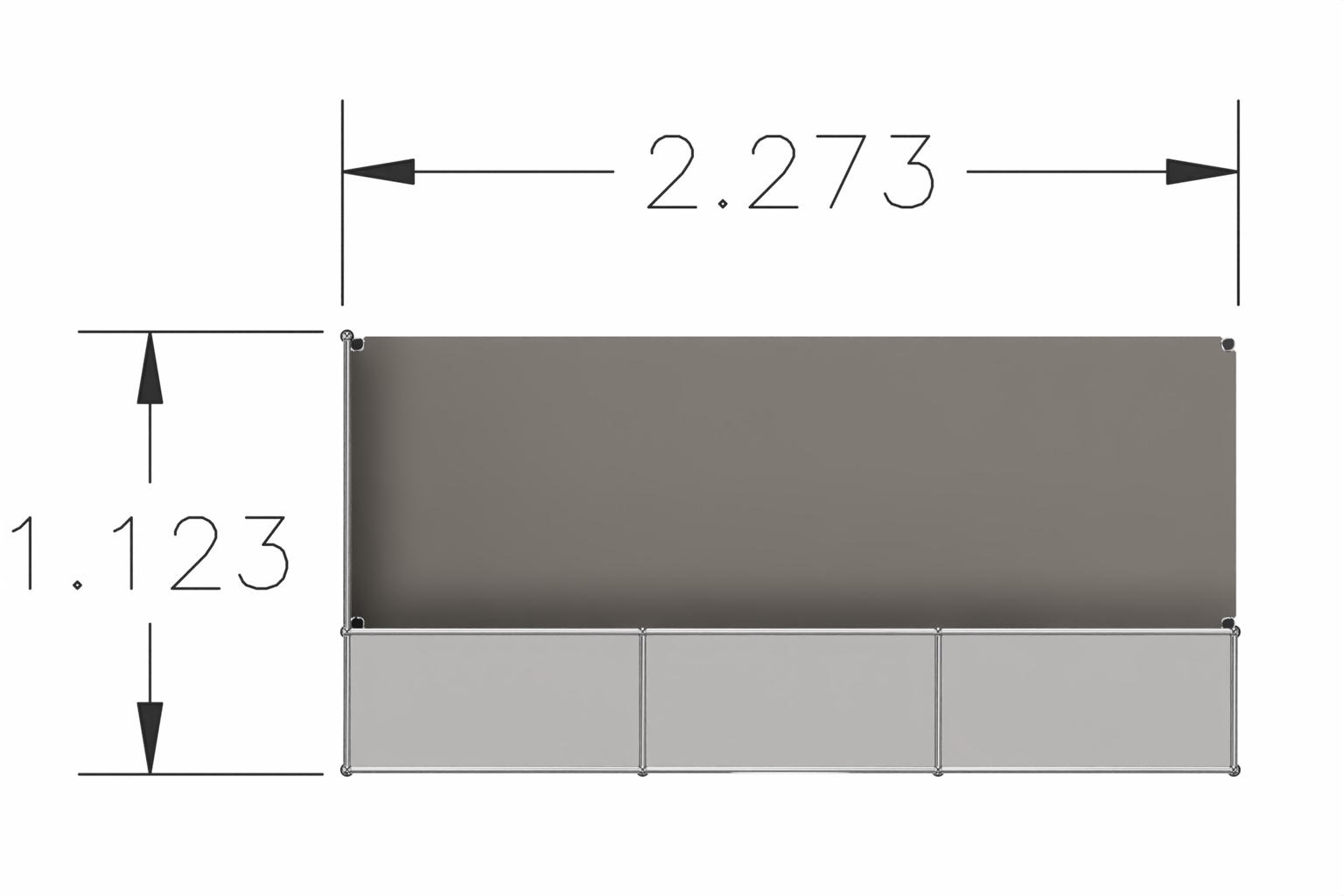 USM Haller Theke V2 Produktbild