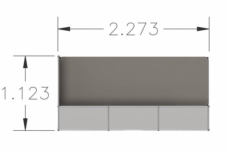 USM Haller Theke V2 Produktbild