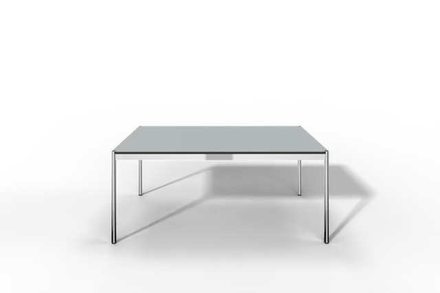 USM Haller Tisch, Tiefe 1000 mm, Linoleum beschichtet, aus 5 Farben wählbar, Tischlänge wählbar