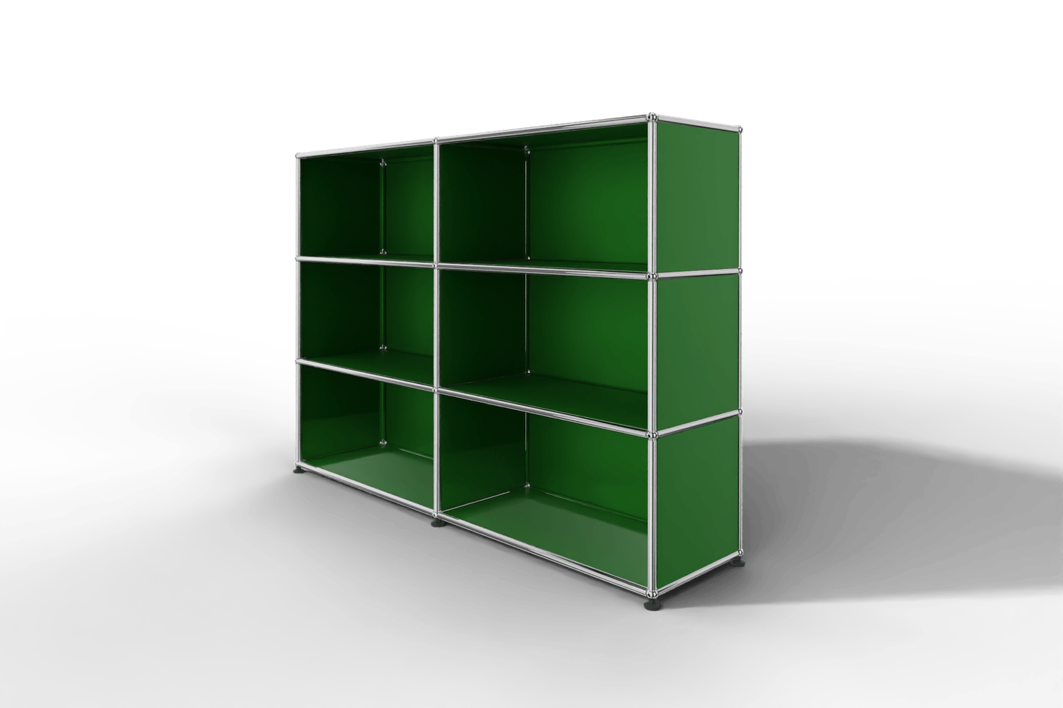 USM Haller Highboard mit 6 offenen Fächern in 14 Farben Produktbild