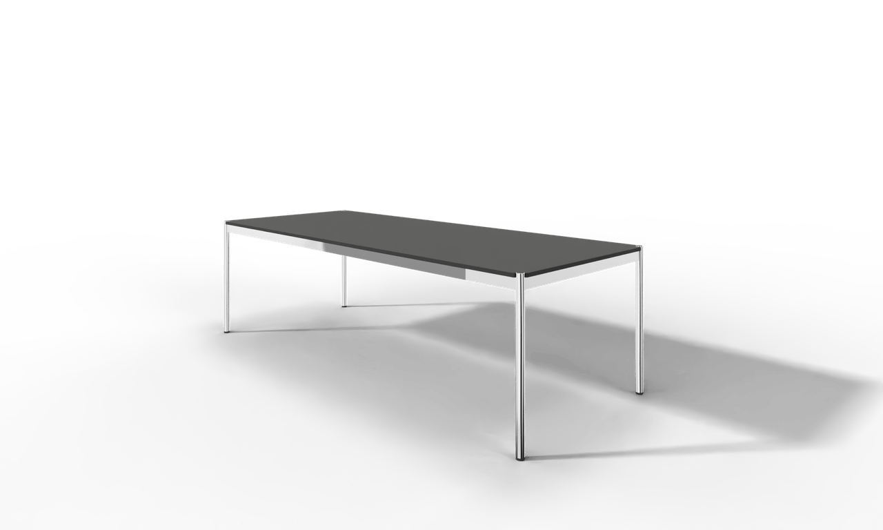 USM Haller Tisch, Tiefe 1000 mm, Linoleum beschichtet, aus 5 Farben wählbar, Tischlänge wählbar Produktbild