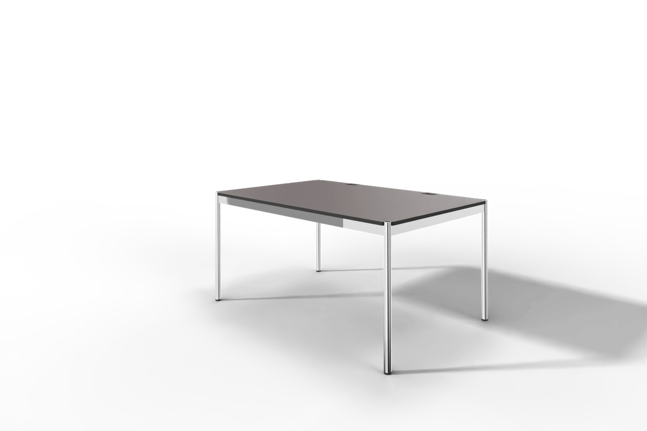 USM Haller Tisch Plus,Tiefe 1000 mm, Oberfläche Kunstharz Produktbild