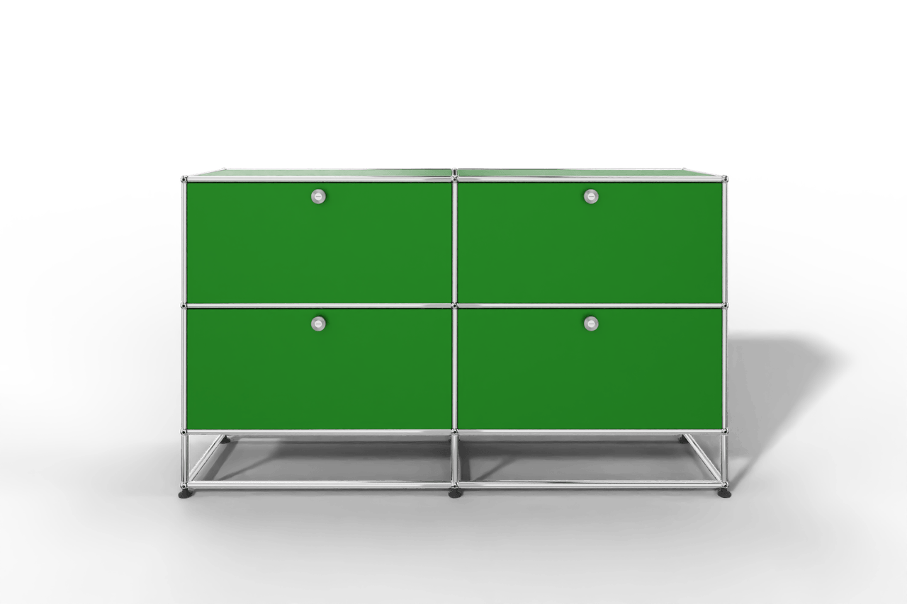 USM Haller Sideboard, mit 4 Klapptüren und Sockel von Paul Schärer & Fritz Haller Produktbild