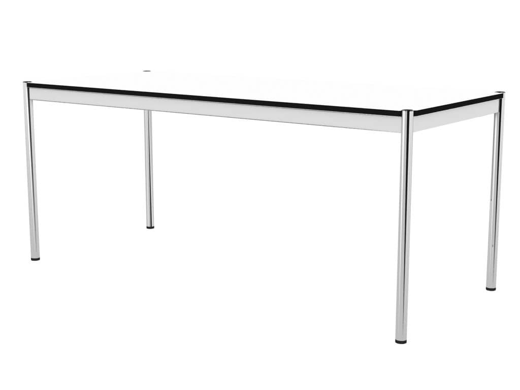 Tisch, Tiefe 1000 mm, in Kunstharz, aus 4 Farben wählbar, Tischlänge wählbar