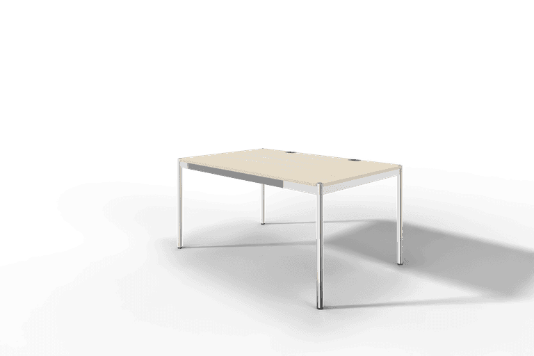 USM Haller Tisch Plus,Tiefe 1000 mm, Oberfläche Holz furniert Produktbild